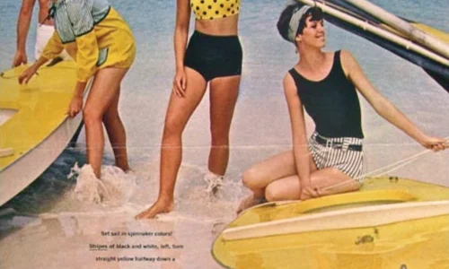 Sunfish ad in Seventeen