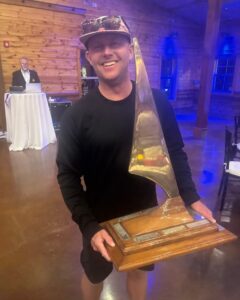 Conner Blouin (USA) wereldkampioen Conner Blouin (USA) wereldkampioen